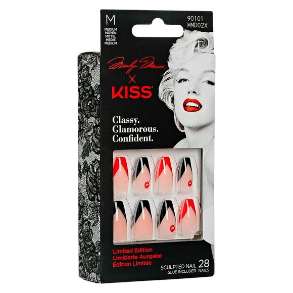 Marilyn Monroe x KISS Limited Edition Medium Length Nails - Picture 7 of 9